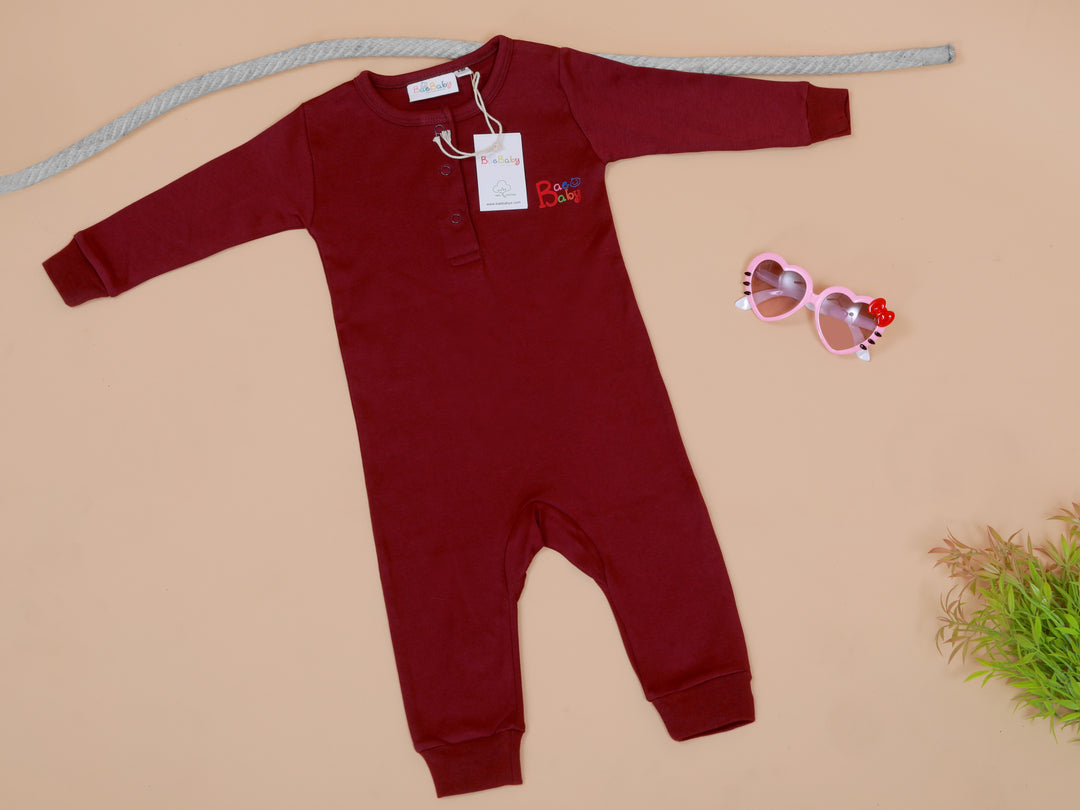 ROMPER LONG SLEEVE JUMPSUIT
