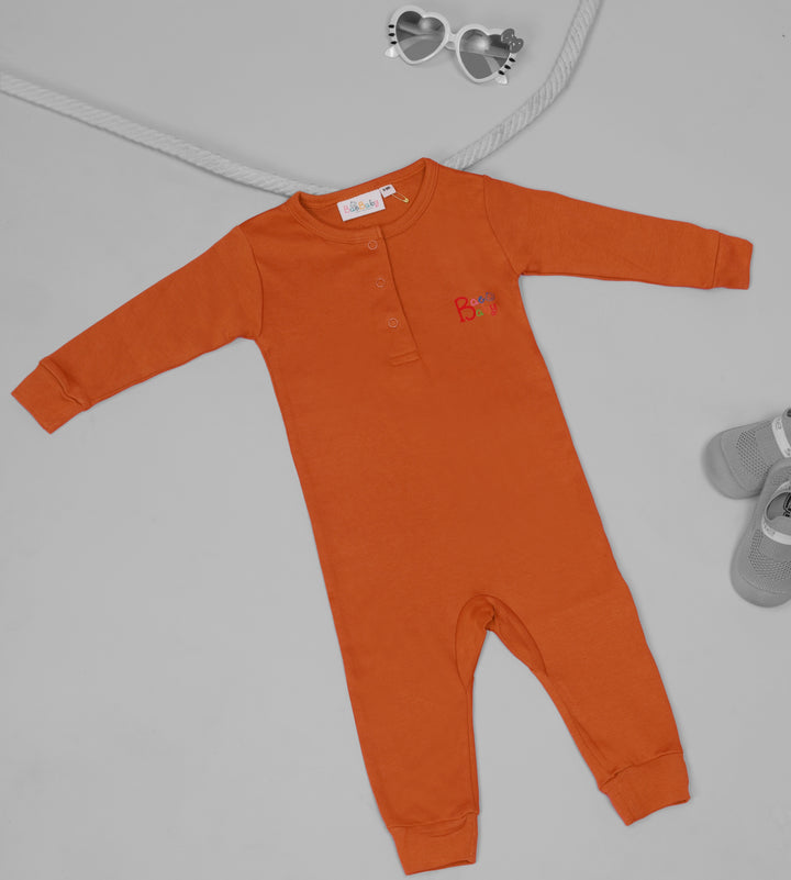 ROMPER LONG SLEEVE JUMPSUIT