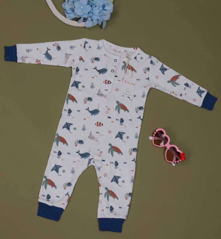 ROMPER LONG SLEEVE JUMPSUIT