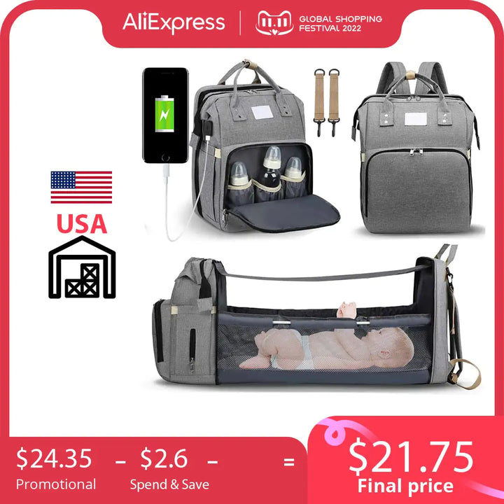 Baby Diaper Bag Nappy Stroller