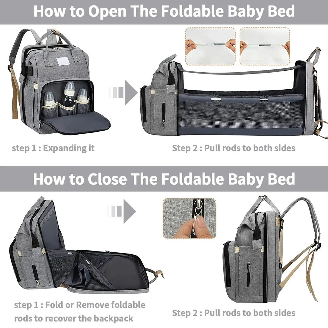 Baby Diaper Bag Nappy Stroller